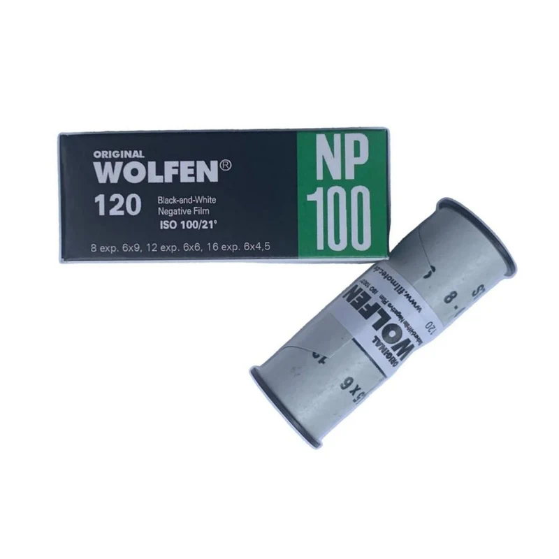 Wolfen NP100-120 Film négatif noir et blanc