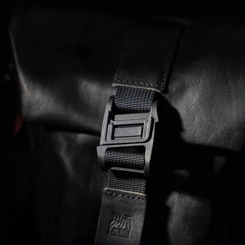 Wotancraft Pilot Travel Camera Bag 3,5l - cuir noir