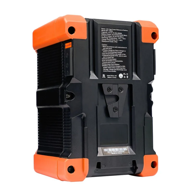 Fxlion BP7S500 498Wh High Power Étanche V-mount Batterie