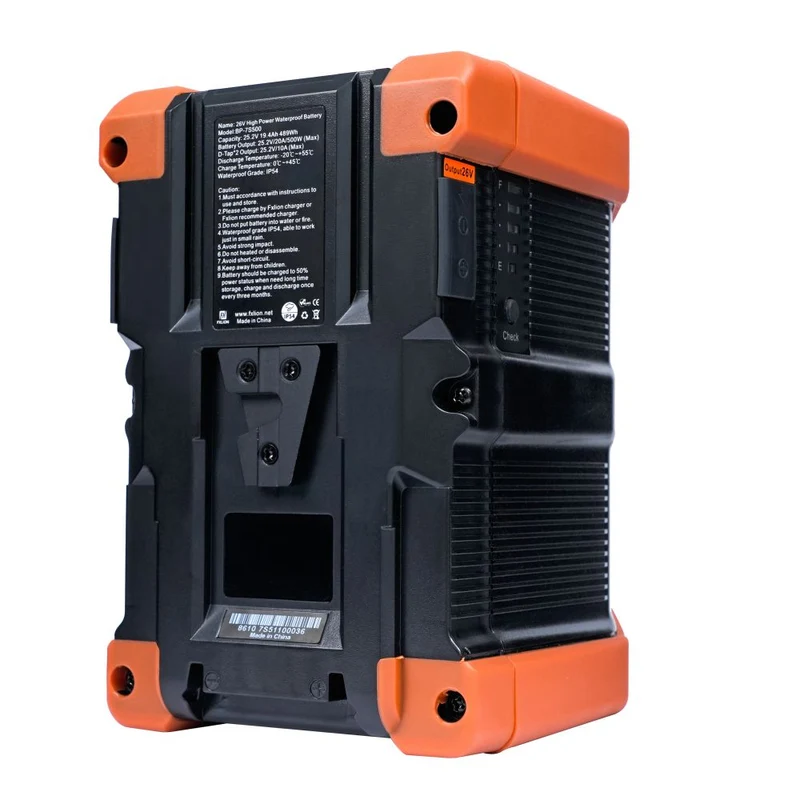 Fxlion BP7S500 498Wh High Power Étanche V-mount Batterie