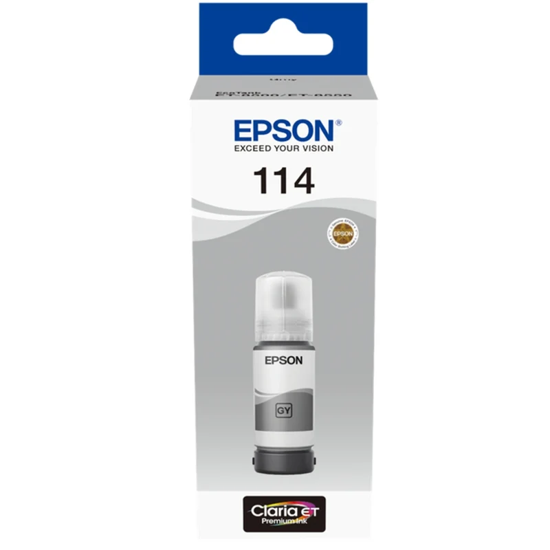 Epson 114 EcoTank Grise Bouteille d'encre