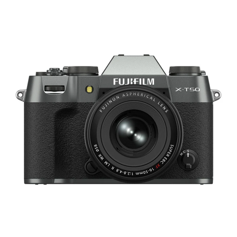 Fujifilm X-T50 anthracite argenté + XF 16-50mm