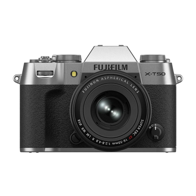 Fujifilm X-T50 argent + XF 16-50mm