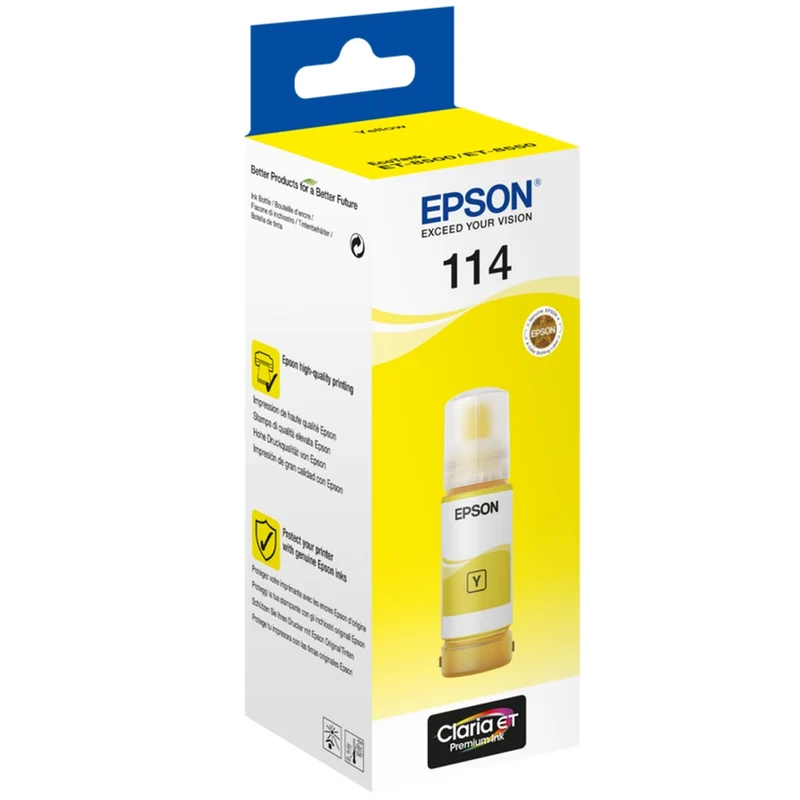 Epson 114 EcoTank Jaune Bouteille d'encre