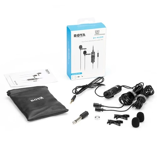 Boya BY-M1DM Microphone Duo Lavalier