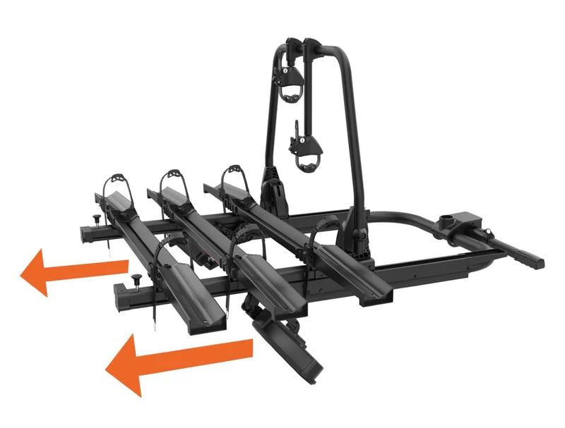 Porte-vélos 3 vélos SPINDER SL3 coulissant spécial fourgon