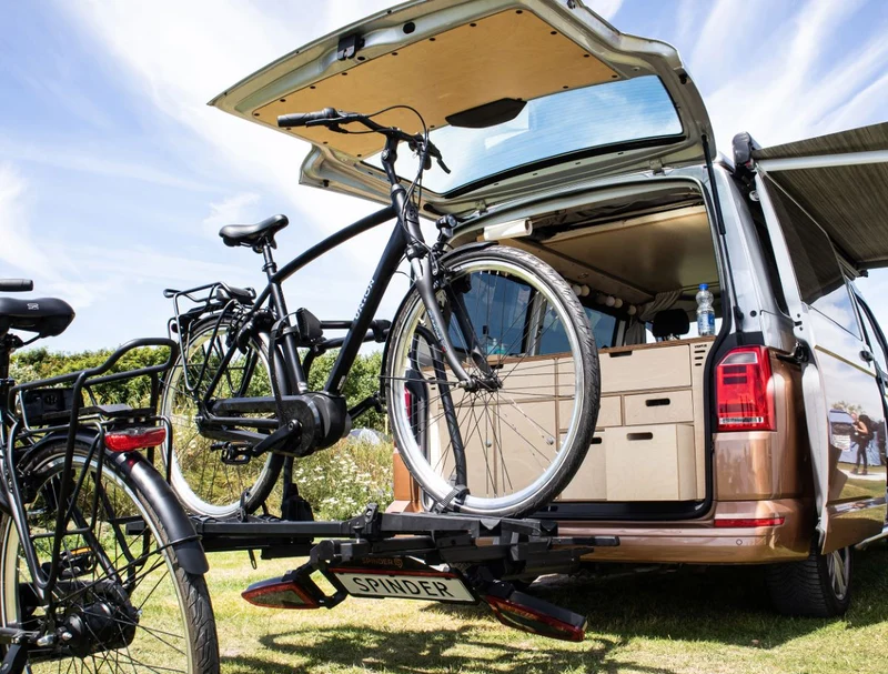 Porte-vélos 2 vélos SPINDER SC2 Spécial Portes battantes Fourgon
