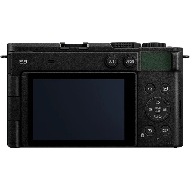 Panasonic Lumix S9 Boîtier Foncé Olive + Lumix S 26mm f/8 Mise au point manuelle