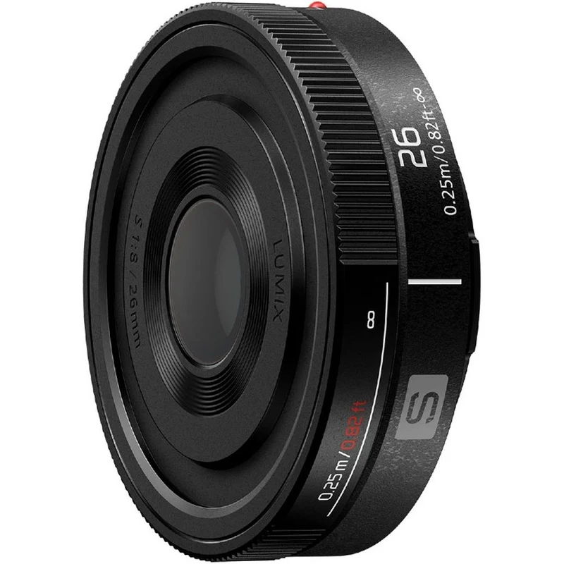 Panasonic Lumix S9 Boîtier Jet Noir + Lumix S 26mm f/8 Mise au Point Manuelle