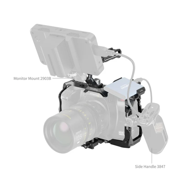 SmallRig Kit de cage de base pour Blackmagic Design Cinema Appareil photo 6K 4574