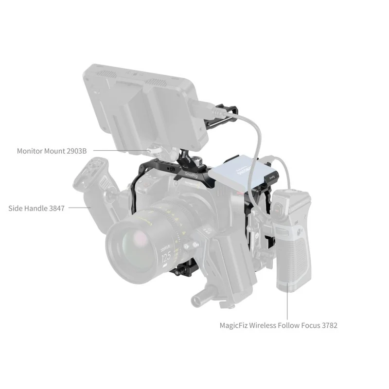 SmallRig Kit de cage de base pour Blackmagic Design Cinema Appareil photo 6K 4574