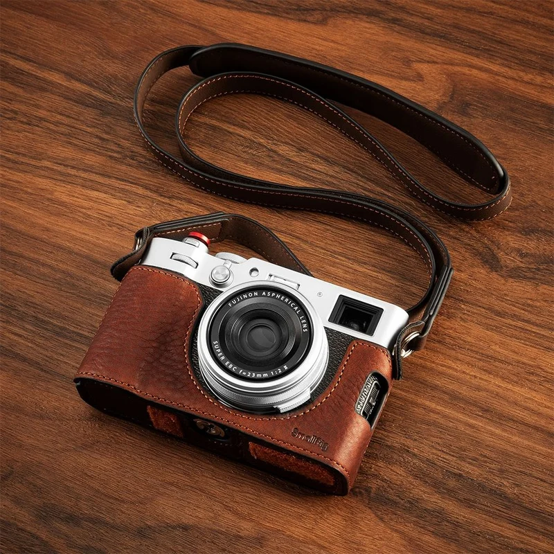 SmallRig Mallette en cuir pour Fujifilm X100VI (marron) 4699