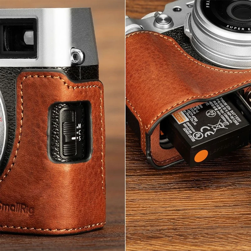 SmallRig Mallette en cuir pour Fujifilm X100VI (marron) 4699