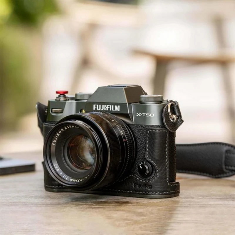 SmallRig Kit de sacoche en cuir pour Fujifilm X-T50 (noir) 4709
