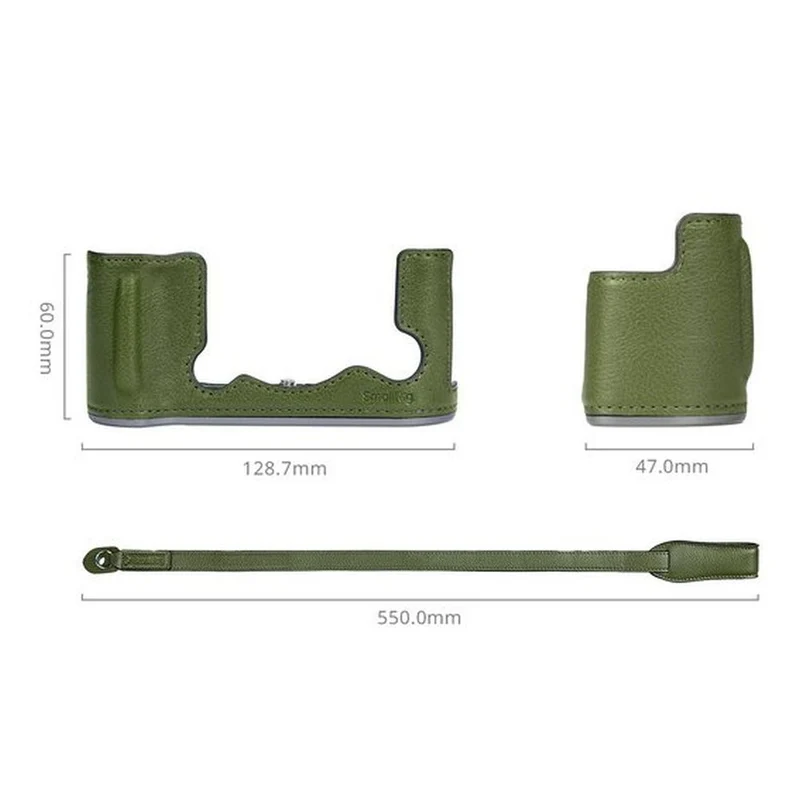 SmallRig Kit de sacoche en cuir pour Fujifilm X-T50 (vert) 4711