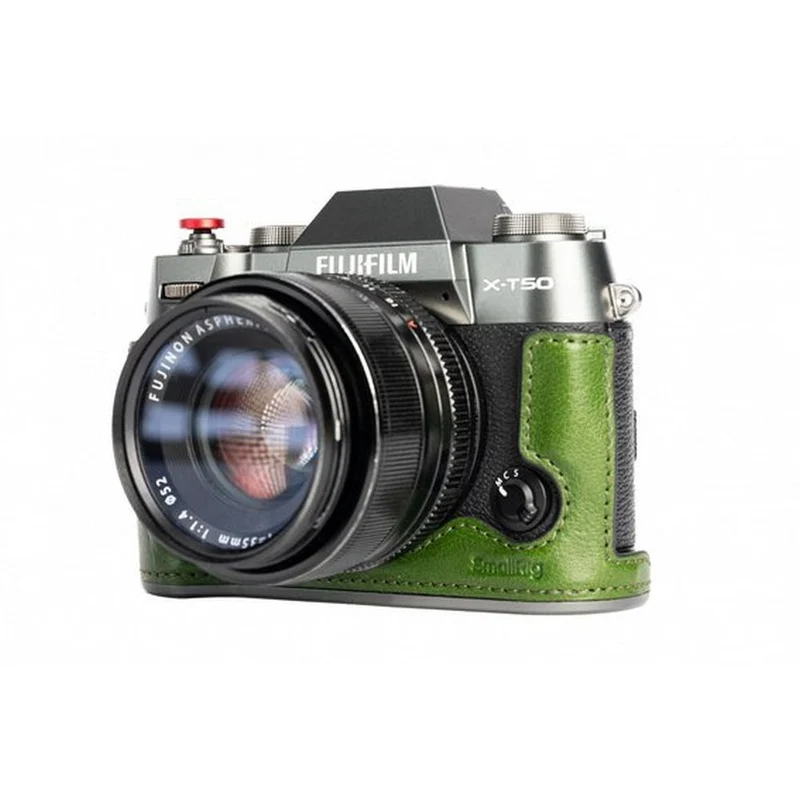 SmallRig Kit de sacoche en cuir pour Fujifilm X-T50 (vert) 4711
