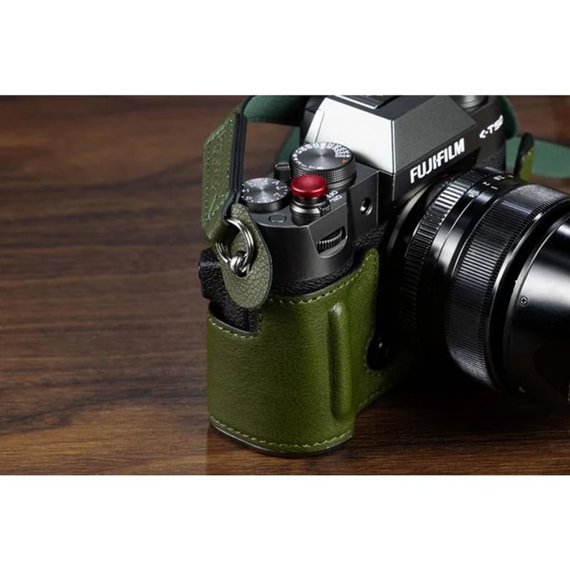 SmallRig Kit de sacoche en cuir pour Fujifilm X-T50 (vert) 4711