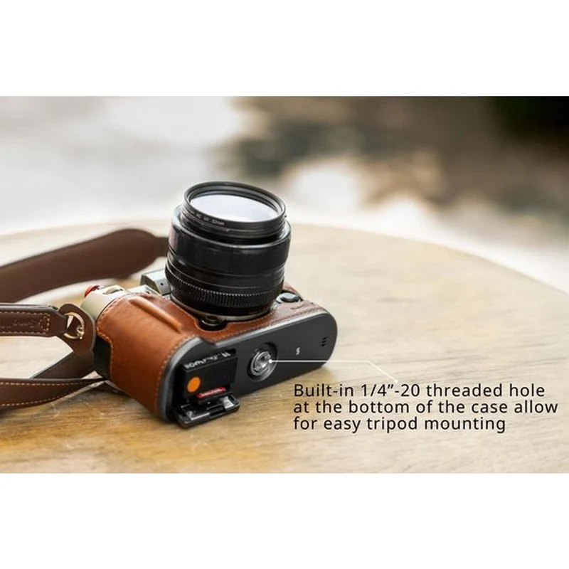 SmallRig Kit de sacoche en cuir pour Fujifilm X-T50 (marron) 4710