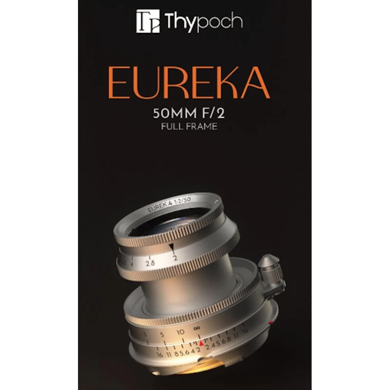 Thypoch Eureka 50mm f/2.0 M Monture, version aluminium