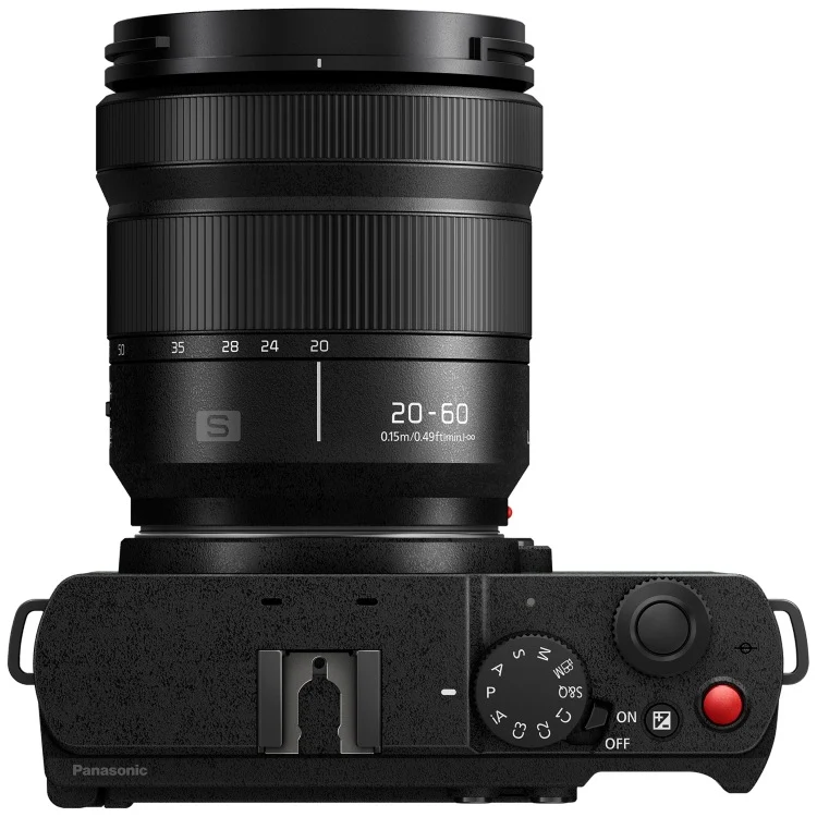 Panasonic Lumix S9 Boîtier Housing Dark Olive Vert + Lumix S 20-60mm f/3.5-5.6 L Mount