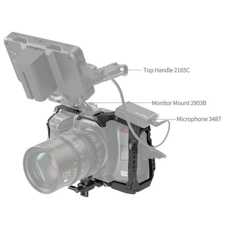 SmallRig Cage de caméra pour Blackmagic Design Cinema Appareil photo 6K 4785