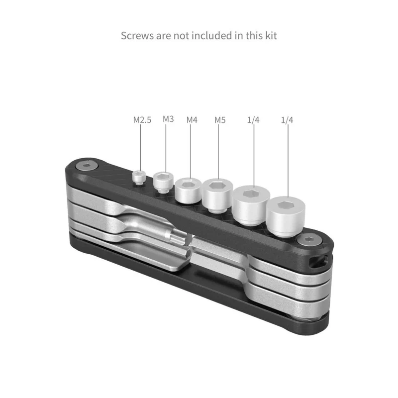 SmallRig 4681 Kit d'outils multifonctions pliable, noir