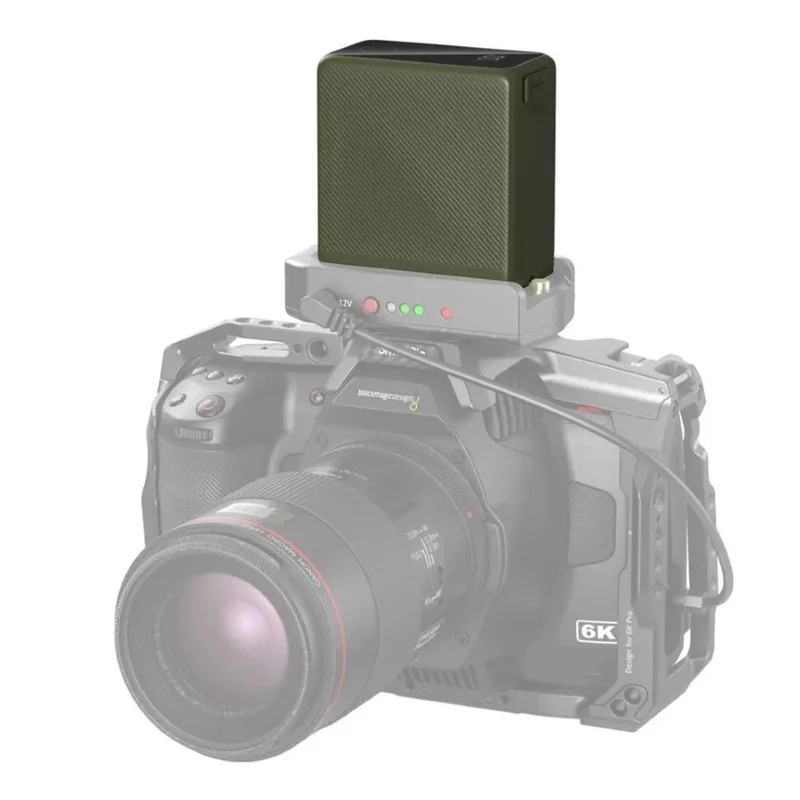 SmallRig 4577 NP-F970 USB-C Batterie Rechargeable pour Appareil Photo, Verte