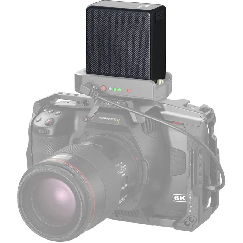 SmallRig 4469 NP-F970 USB-C Batterie Rechargeable pour Appareil Photo, Noir