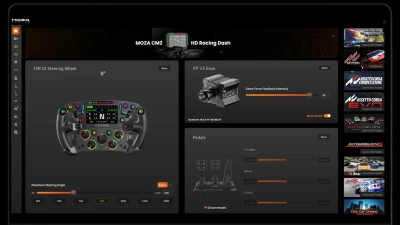 Moza Racing R9 V3 (RS080)