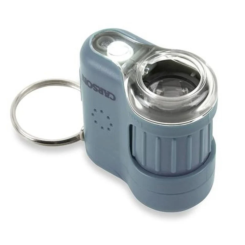 Carson Microscope de poche MicroMini 20x, bleu