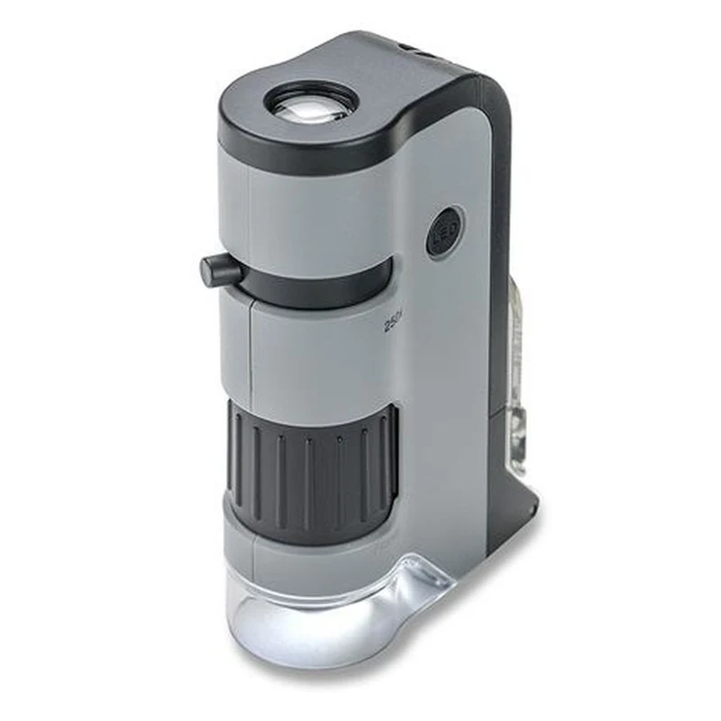 Carson Microscope portatif MP-250 MicroFlip 100-250x avec adaptateur pour smartphone