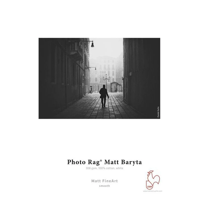 Hahnemühle Photo Rag Matt Baryta 308g A3+ Carton 25 feuilles