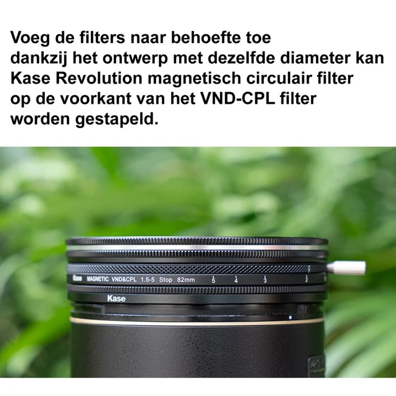 Kase Kit Vidéo VND-CPL avec Blanc Mist 82mm
