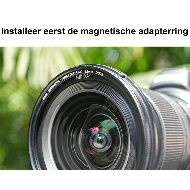 Kase VND-CPL Kit vidéo avec brume noire 82mm