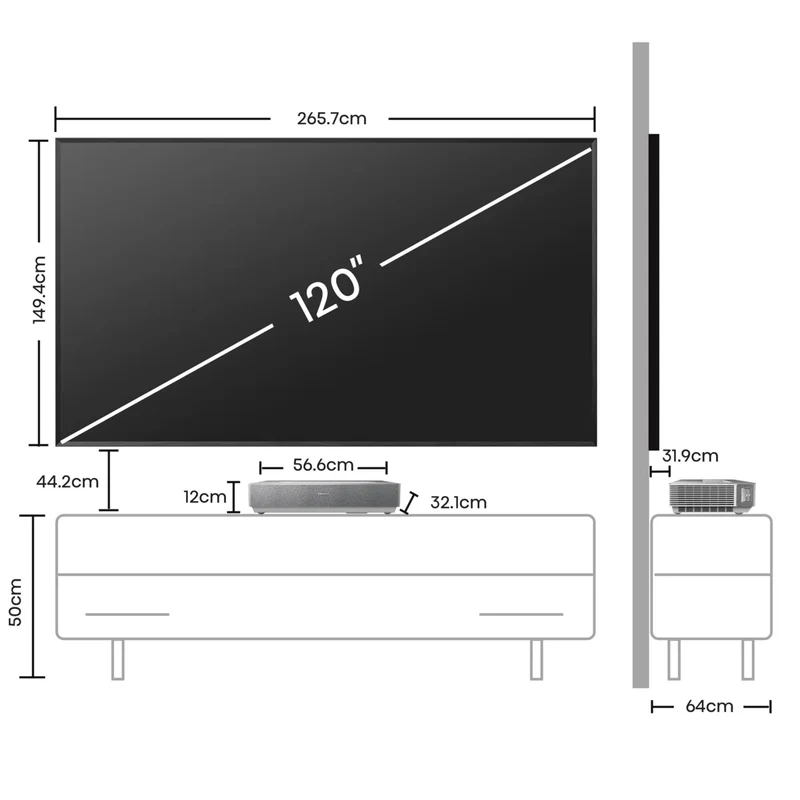 Hisense 120L5ND Laser TV
