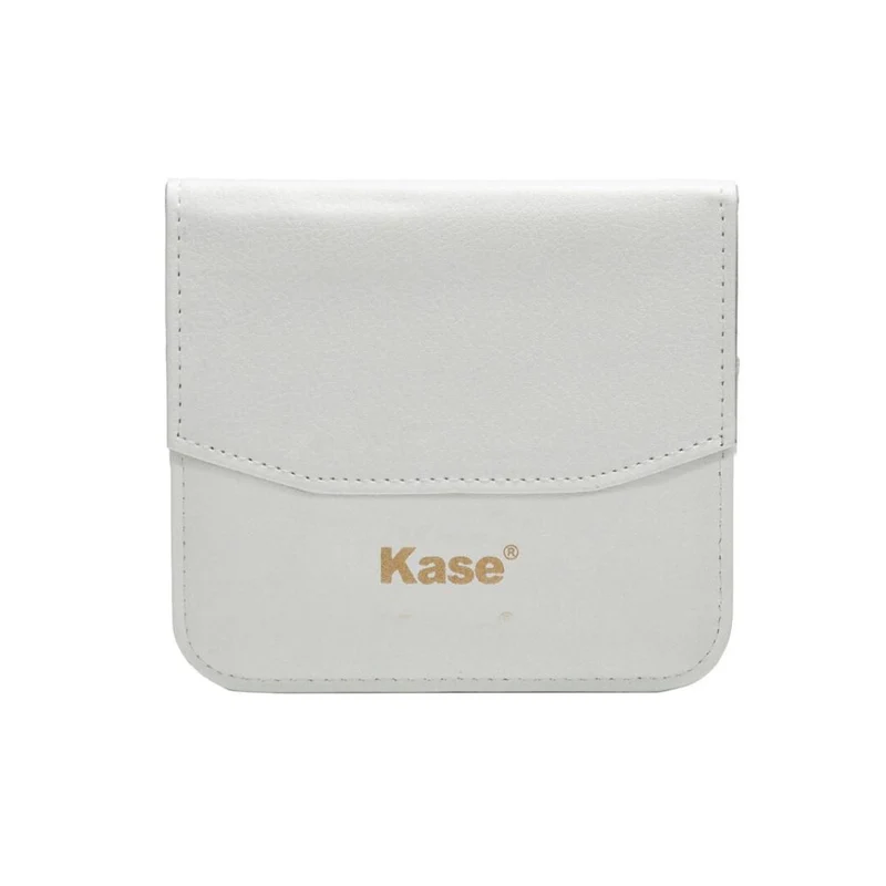 Kase Étui de rangement pour filtre en cuir 100x100mm