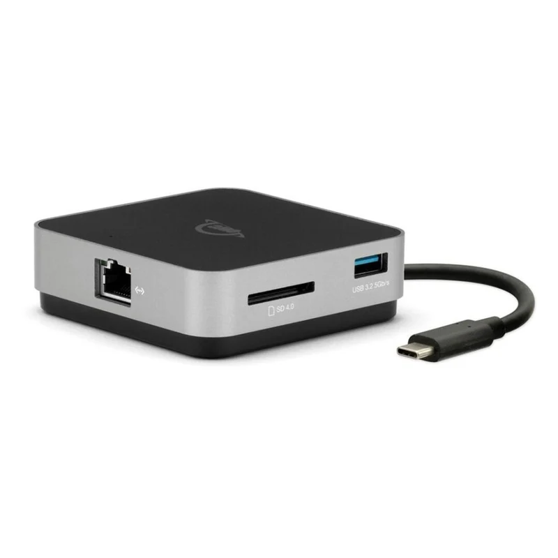 OWC Travel Dock 6-Port 100W Gris Sidéral (Ethernet)