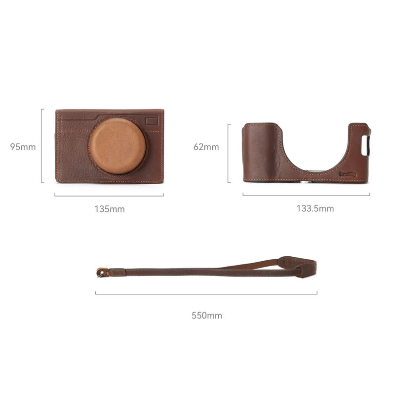 SmallRig 4558 Kit d'étui en cuir pour Fujifilm X100VI