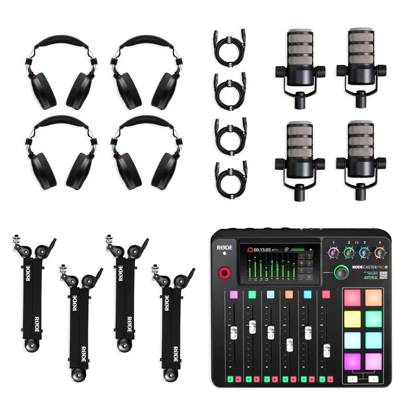 RØDE Bundle podcast pour quatre personnes