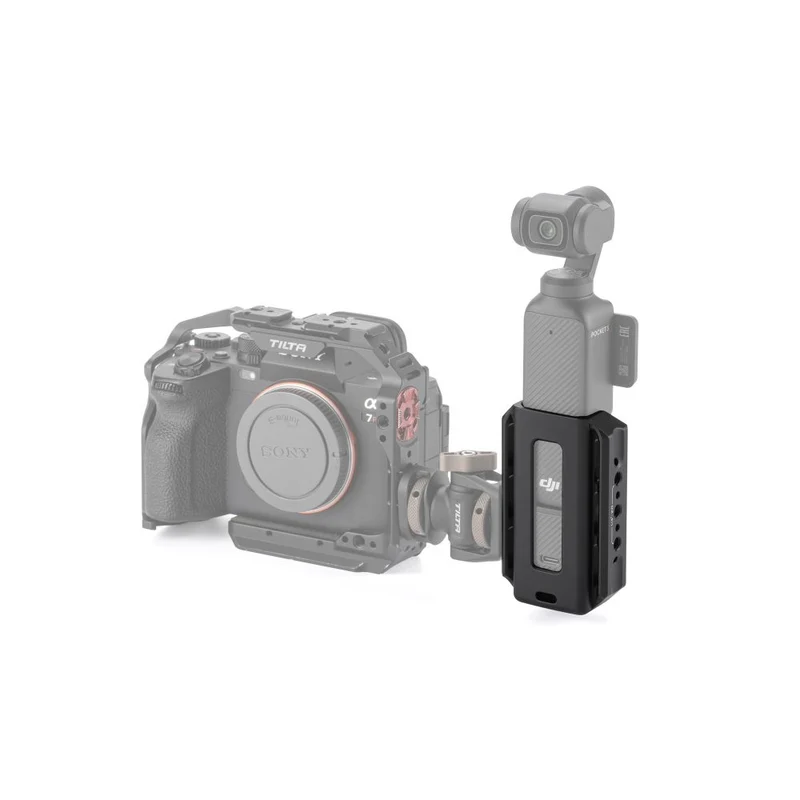 Tilta TA-T65-AME-B Extension de Montage d'accessoires pour DJI Osmo Pocket 3, Noir