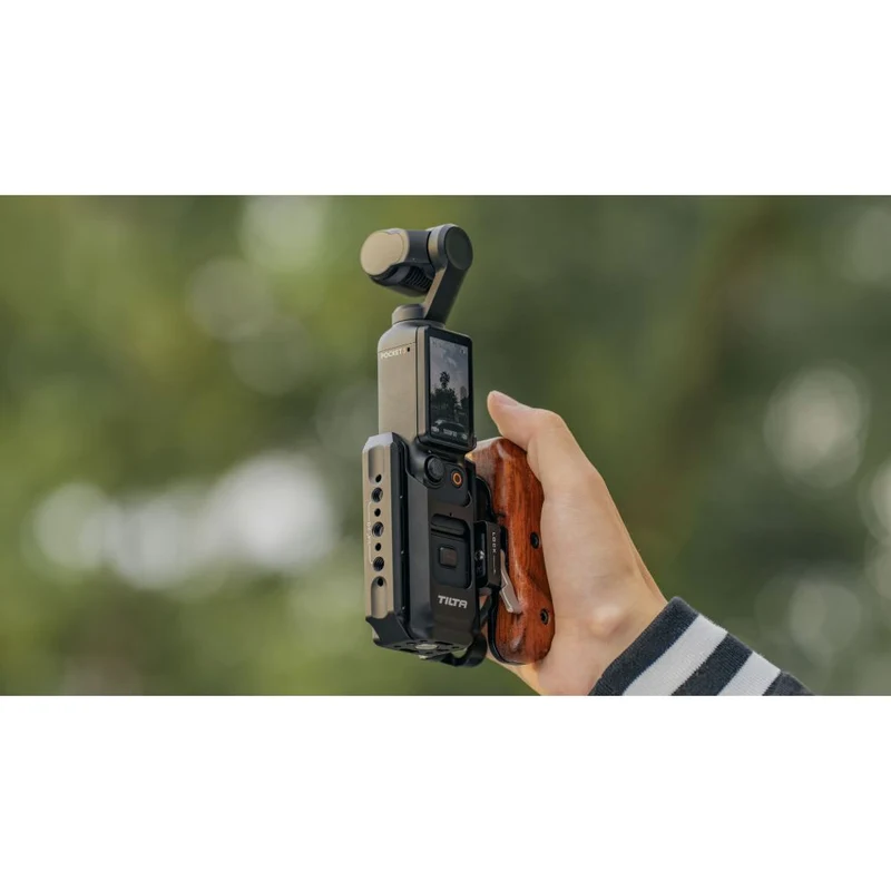 Tilta TA-T65-AME-B Extension de Montage d'accessoires pour DJI Osmo Pocket 3, Noir