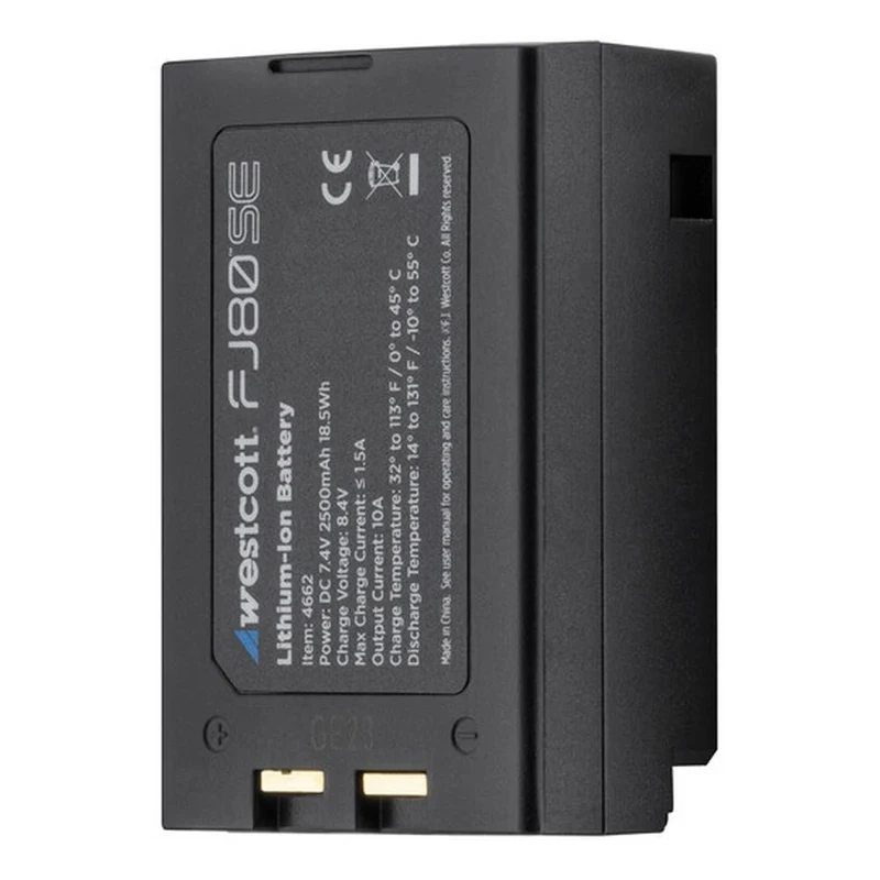 Westcott FJ80 SE Batterie au lithium-ion