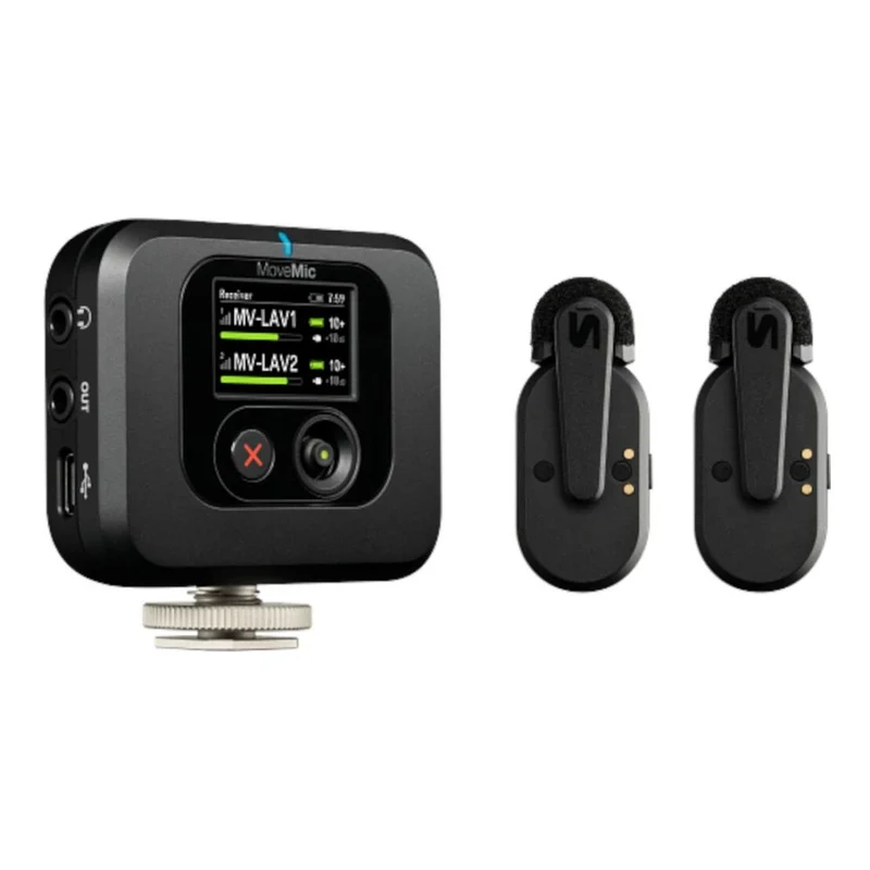 Shure MoveMic MV-TWO-KIT Système de cravate sans fil
