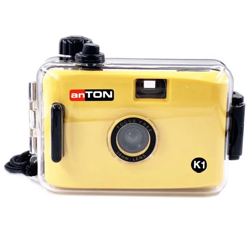 anTON K1 Appareil photo avec boîtier sous-marin, jaune