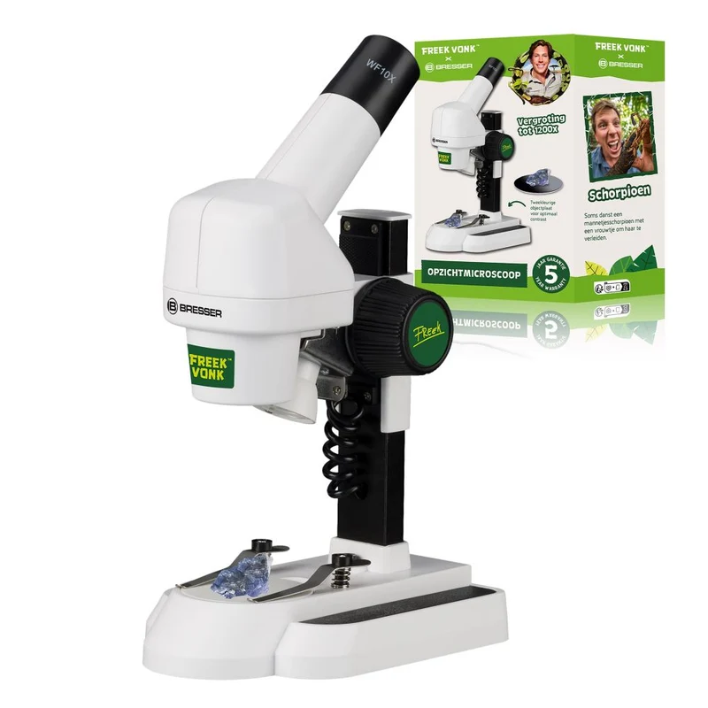 Freek Vonk x Bresser Opzicht microscope