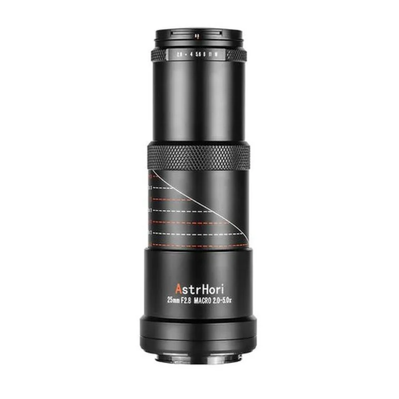 AstrHori 25mm f/2.8 2-5x Canon RF (Plein format)