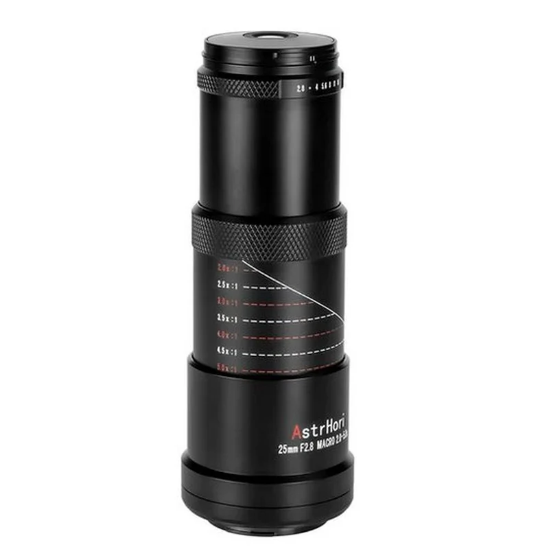 AstrHori 25mm f/2.8 2-5x Canon RF (Plein format)