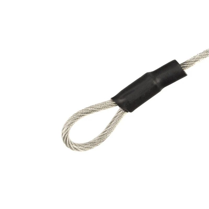 Caruba Câble de sécurité en acier avec revêtement en PVC, 1,2 m