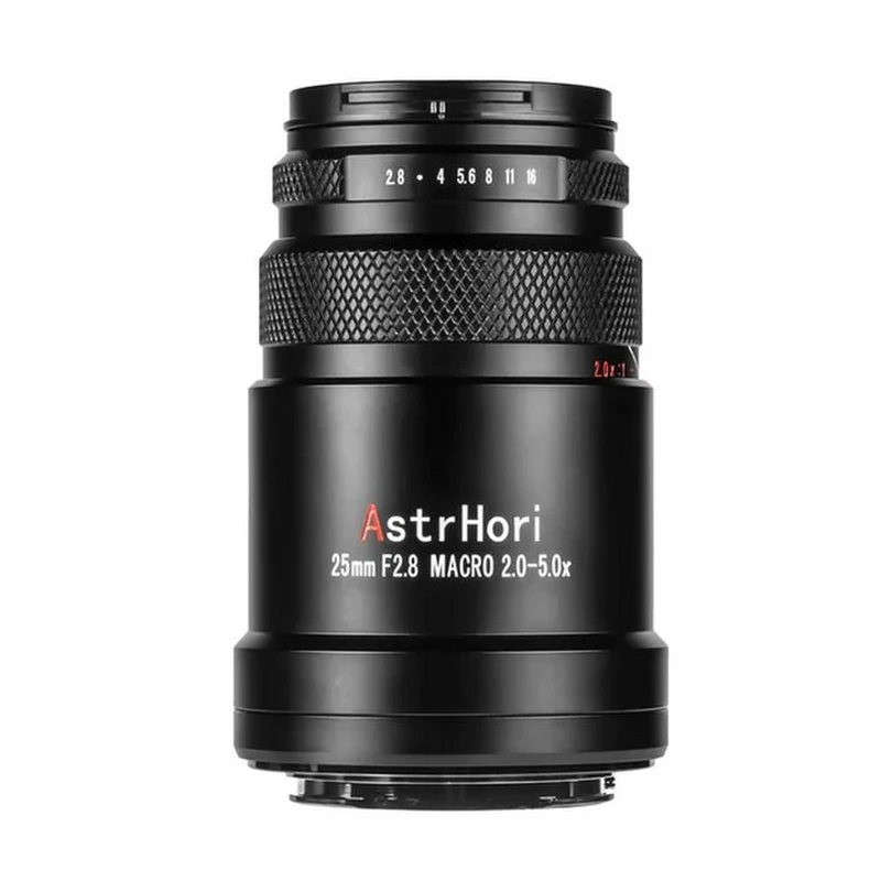 AstrHori 25mm f/2.8 2-5x Sony E (Plein format)