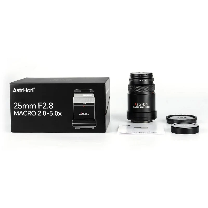 AstrHori 25mm f/2.8 2-5x Sony E (Plein format)